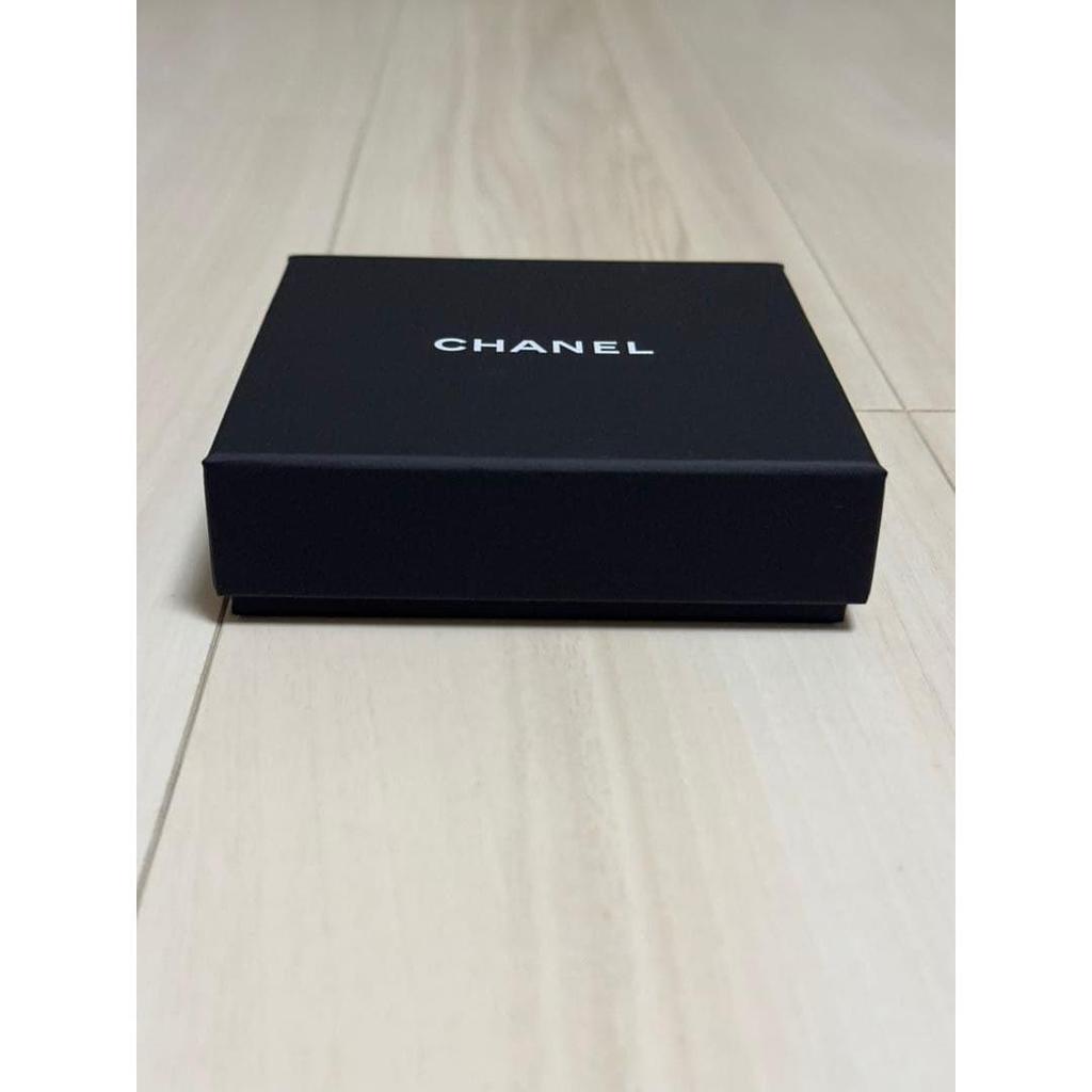 Used CHANEL Accessory Case Empty Box Camellia Ribbon