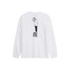 Vans X Yusuke Hanai Einfarbig Hautfreundlich Bequem Langarm T-Shirt Unisex Tops VN000SPSWHT