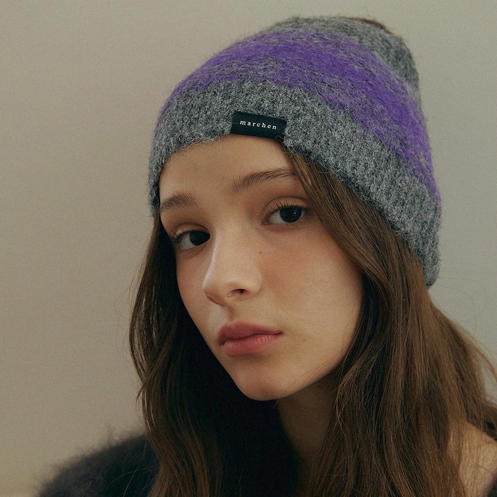 Meleuhen Gradation Knit Beanie_4Color