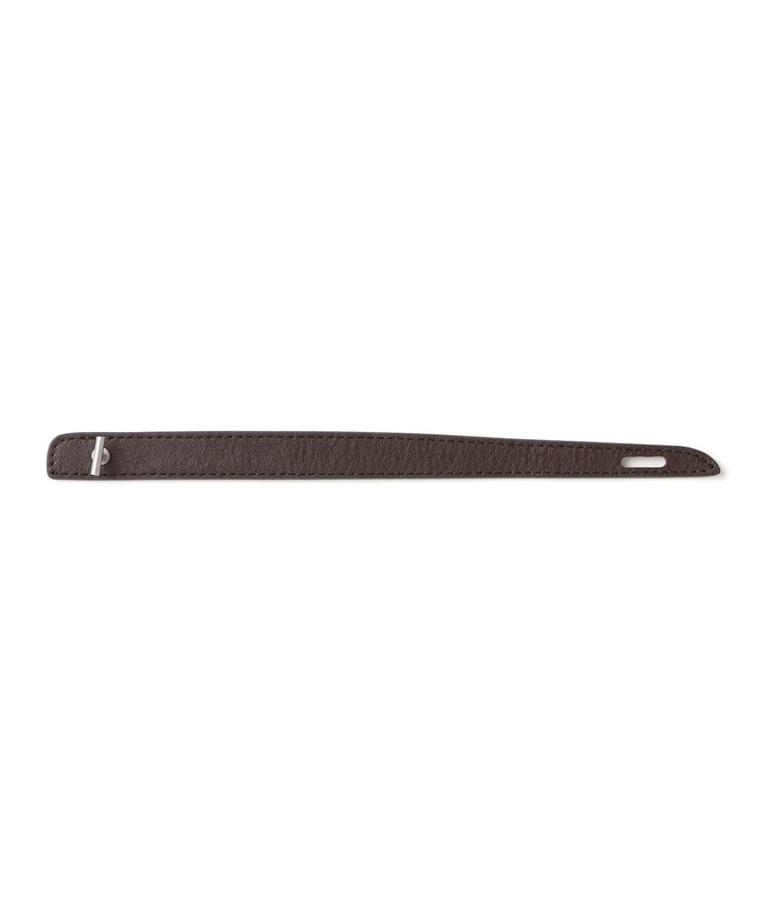 Millo Archive Chize Leather Bracelet [Brown]