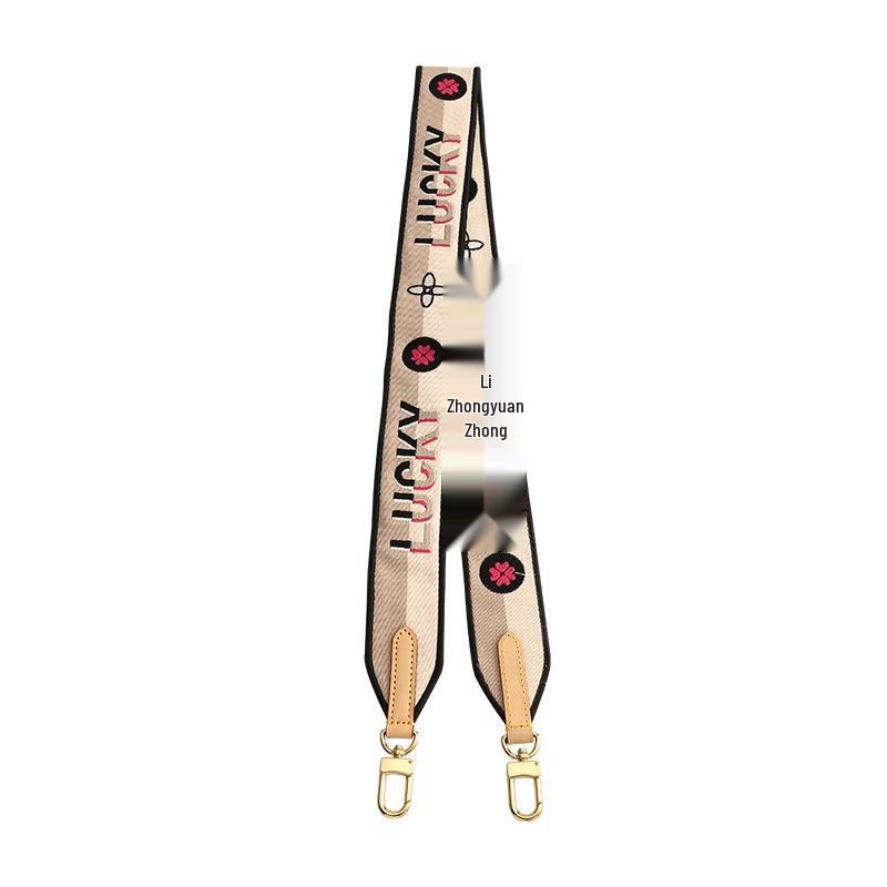 Luoboshi Embroidered Shoulder Strap for LV Speedy 20 Canvas Crossbody Bag Accessories