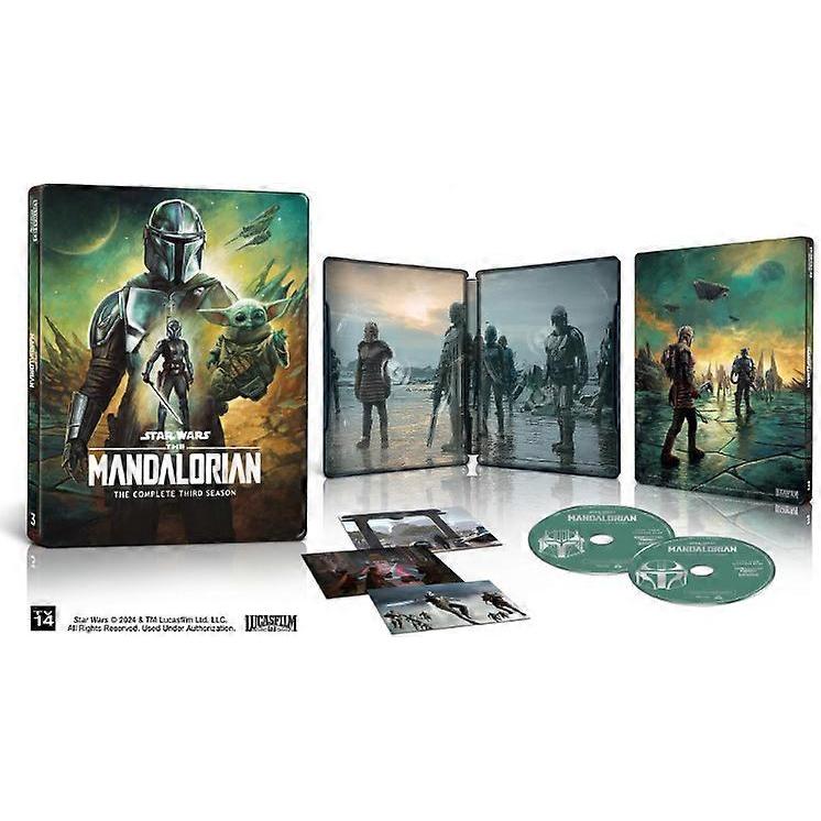 De Mandaloriaan: Het Complete Derde Seizoen  [ULTRA HD BLU-RAY REGIO: Een VS] 4K Mastering, Steelbook, Ondertiteld, Tweetalige Verpakking VS-import