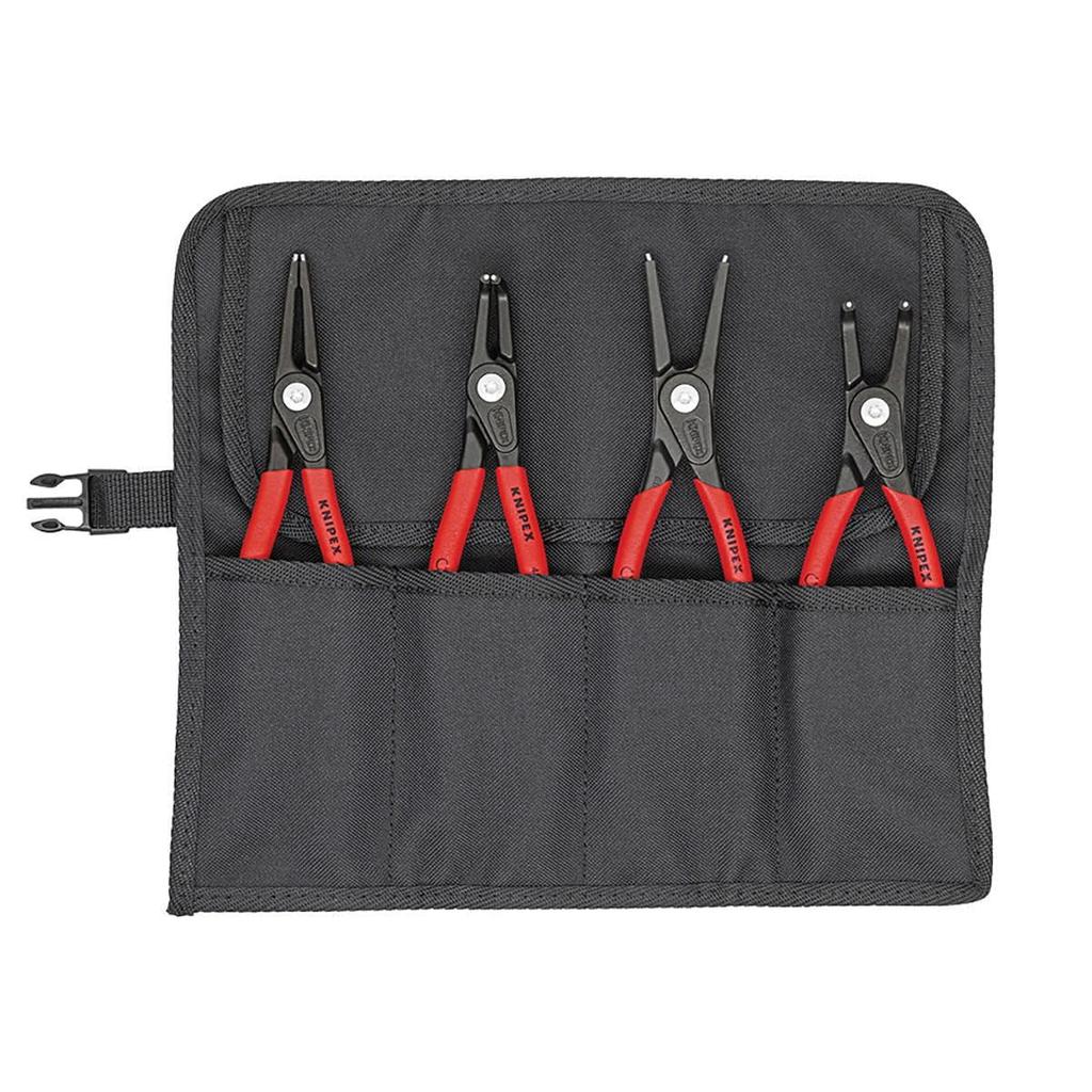 KNIPEX Precision Snap Ring Pliers, Set of 4, 001957V01