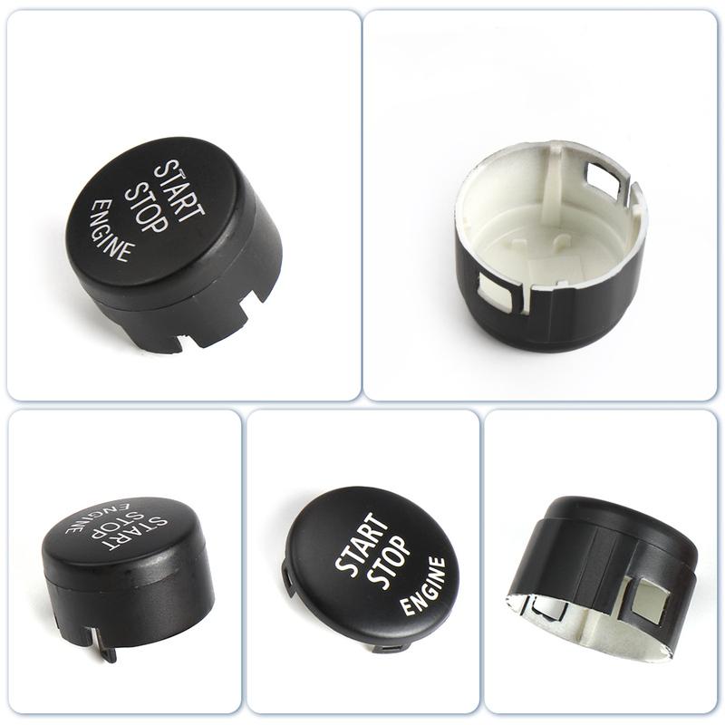 LHD Car Accessories 61319153831 Engine Ignition Start Stop Push Switch OFF Button Cover For BMW X3 X4 Series F25 F26