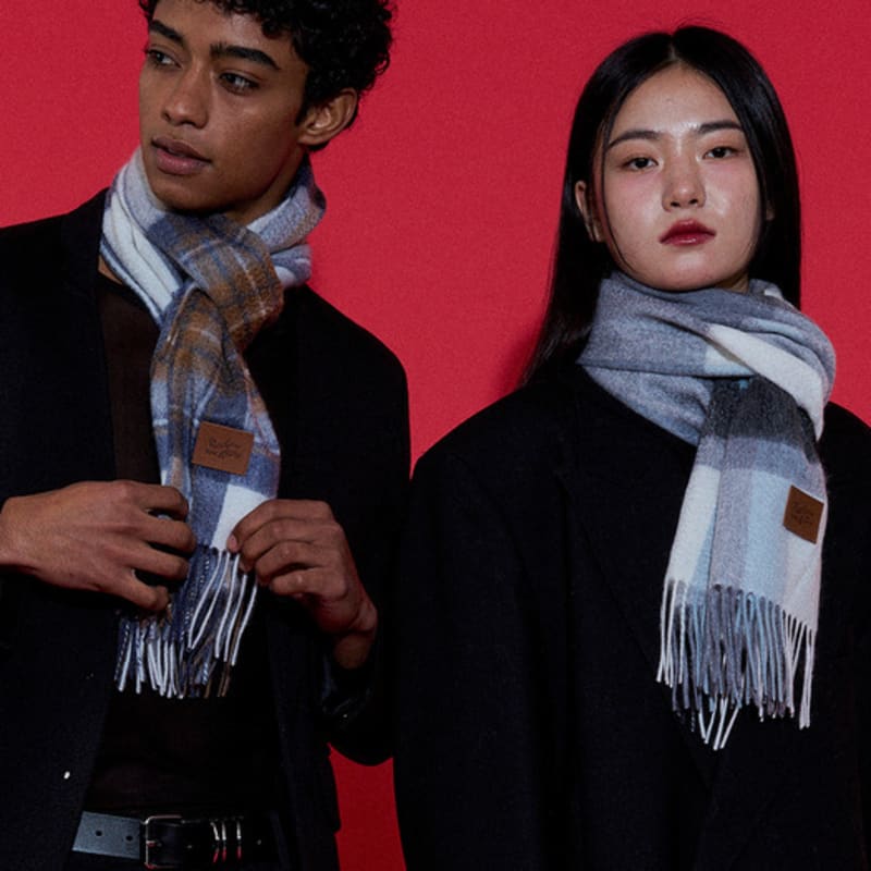 RECLOW 100% Cashmere Muffler 31 Types