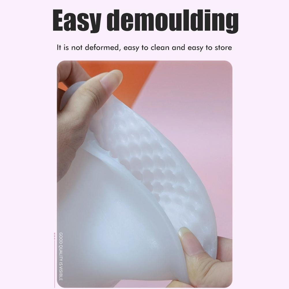 Bubble Candle Mould Silicone Mold Round Shape Candle Moulds 3D Bubble Silicone Candle Mould Column