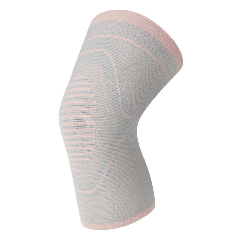 Sports Knee Pads for Women with Jump Rope To Protect Knees, Non-slip, Professional Badminton Knee Joint Sheaths, Silicone Running