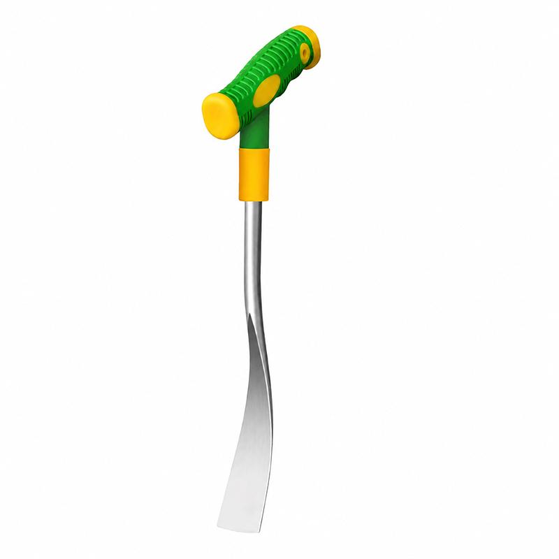 Garlic digging shovel, agricultural flower shovel, horticultural hoe, grass shovel, small shovel with plastic handle, wild veget зелёный