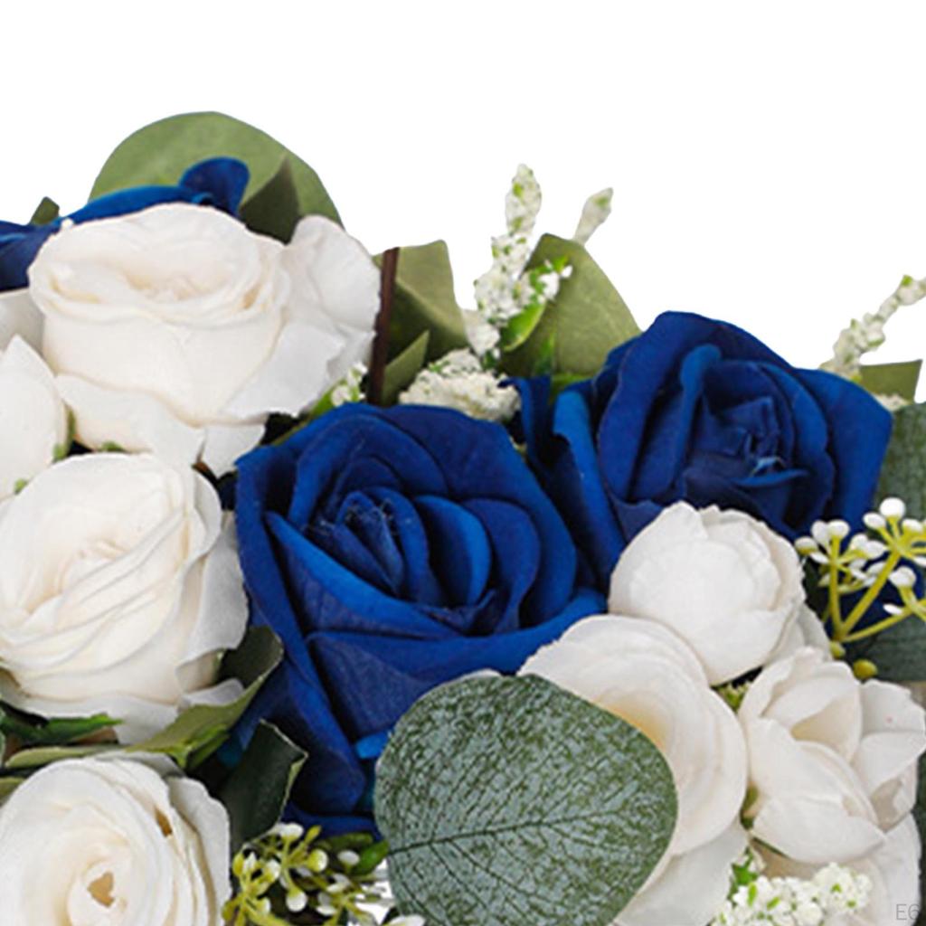 Wedding Bouquet Artificial Flowers Bride Holding Bouquet, Bridal for Party Decoration