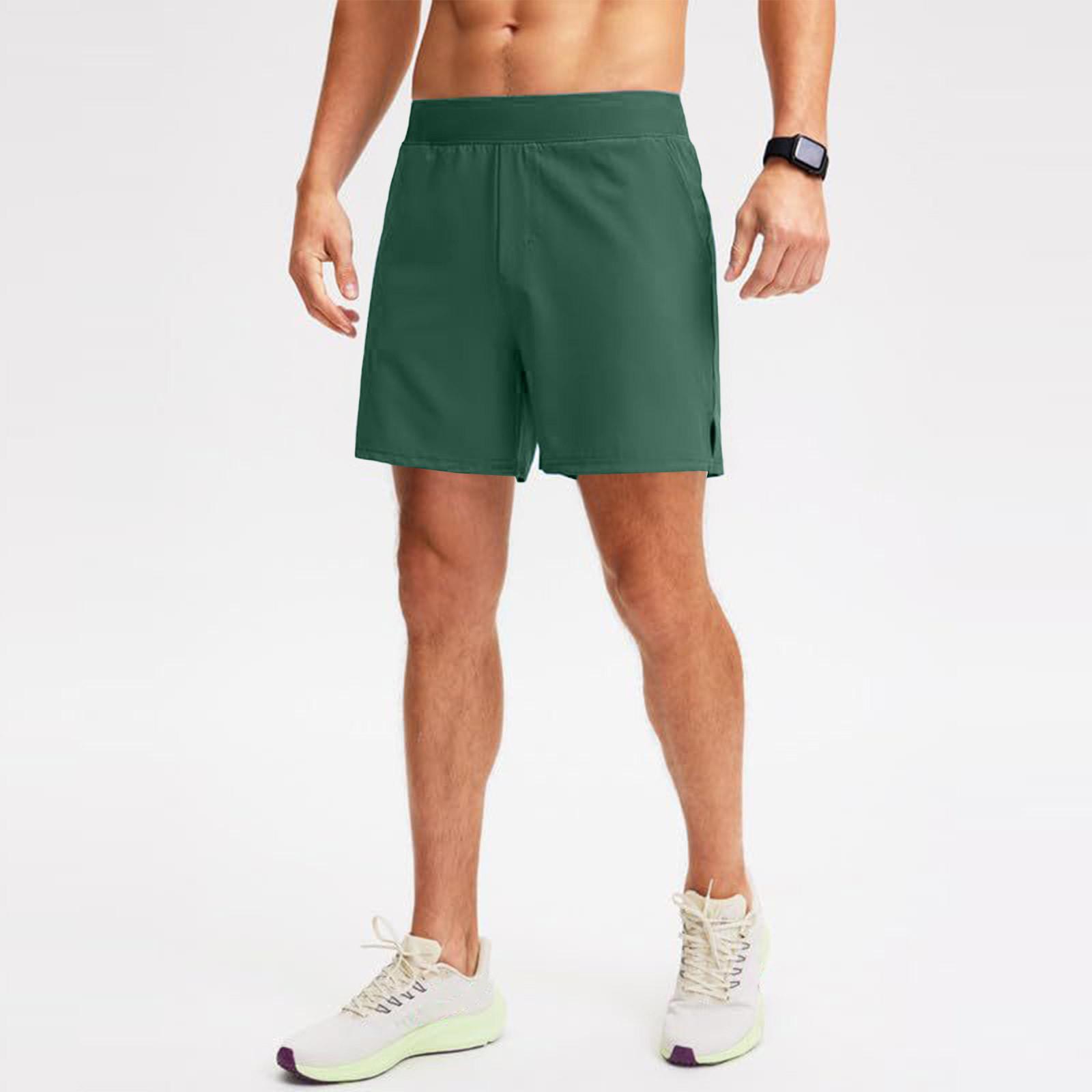 

Мужские рабочие шорты с несколькими карманами. Эластичный пояс. Свободный хлопок. Повседневные легкие рабочие шорты для активного отдыха XL зелёный