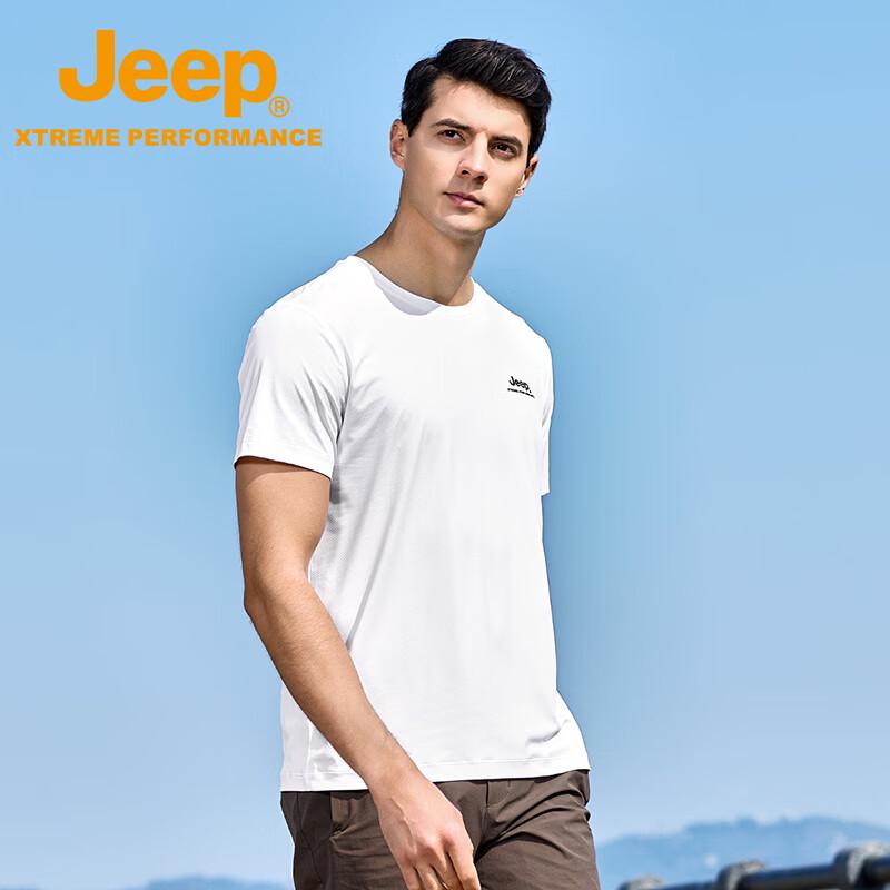 Jeep Men's Ice Silk Quick-Dry T-Shirt