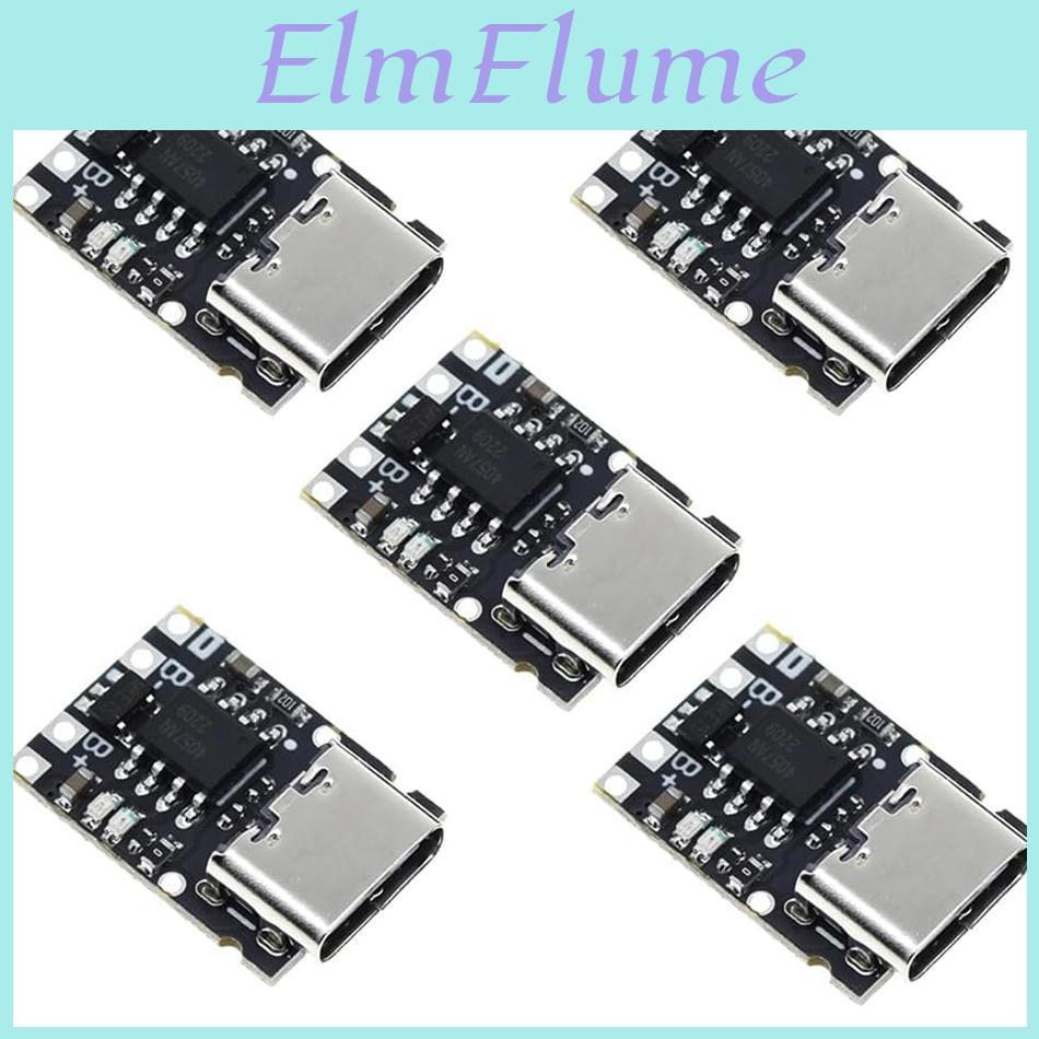 Tp4057 Lithium 510pcs 1a 37v Battery Charging And Discharging Board With Protection Typec Usb C Liion Battery Charging Board