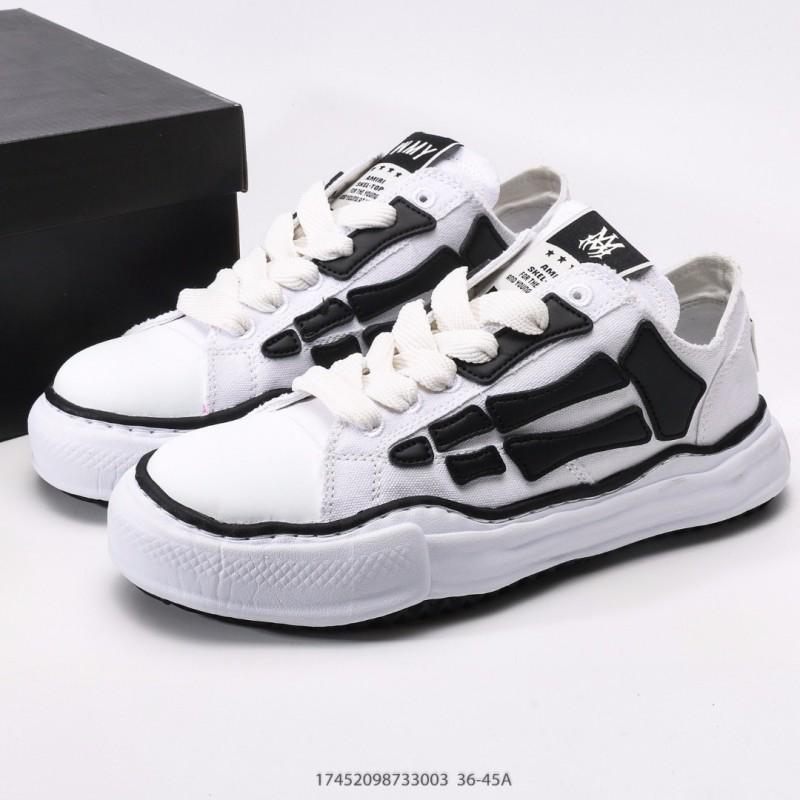Unisex Casual Platform Sneakers With Lace-Up Men Women