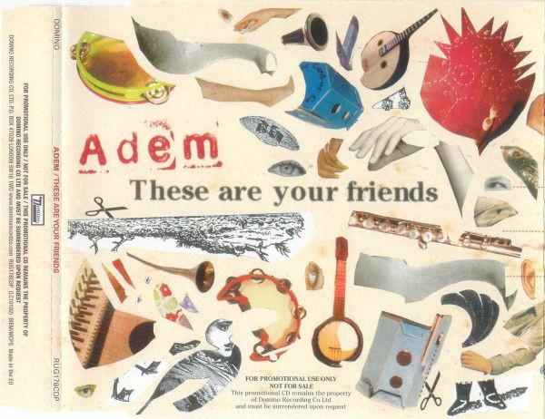 

CD ADEM - These Are Your Friends RUG178CDP Domino 2004 UK Dance & Electronica Used