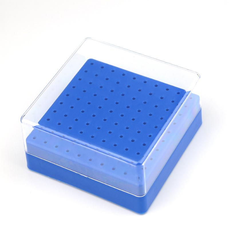 

Коробка для хранения насадок для маникюрного аппарата на 100 отверстий, подставка для дисплея, органайзер для фрез, пластиковая подставка для ногтей