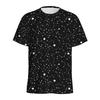 Colorful Star Graphic T-shirt For Men 3D Printed Pentagram T Shirt Casual Tops Short Sleeves Street Loose Round Neck Tee Shirts