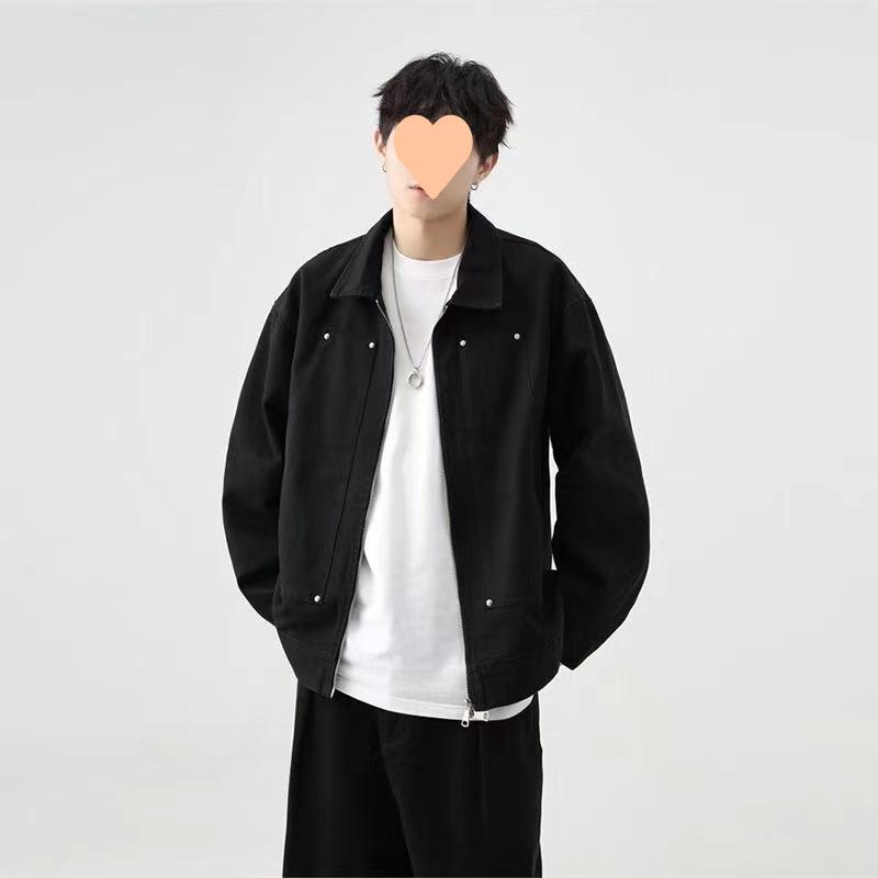 Premium Coat Lapel Casual Jacket New American Loose Men's Outer Wear
