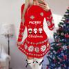 Women's Christmas Printed Dress Base Shirt