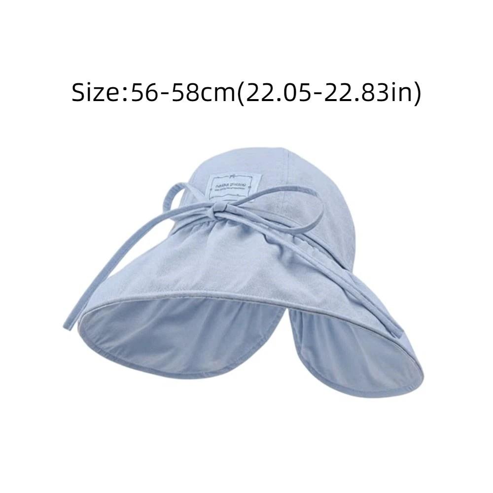 Dopamine Fisherman Hat with Drawstring Sun Protection Hat Summer Ladies Sun Hat Outdoor