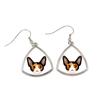 Cornish Rex - Elegant Metal Earrings As a Gift from the Brand