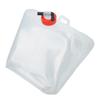 Collapsible Water Canister Portable Plastic Foldable Drinking Water Container with Tap Screw Cap for Travel Kitchen 20L