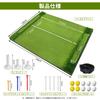 KOOPRO Golf Mat for Practice, Large, 2-Way Grass, 150 x 120 cm, Golf Shot Mat, Golf, Home, Indoor, Outdoor, Practice Swing, Driver Swing, Artificial