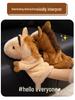 Cartoon Pony Hand Puppet Plush Toy - Interactive Parent-Child Cloth Doll