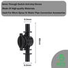 5pcs 6mm Ball Anti-drip Fitting Garden Watering Kit Irrigation System Hose Fittings Agriculture Drip Misting System