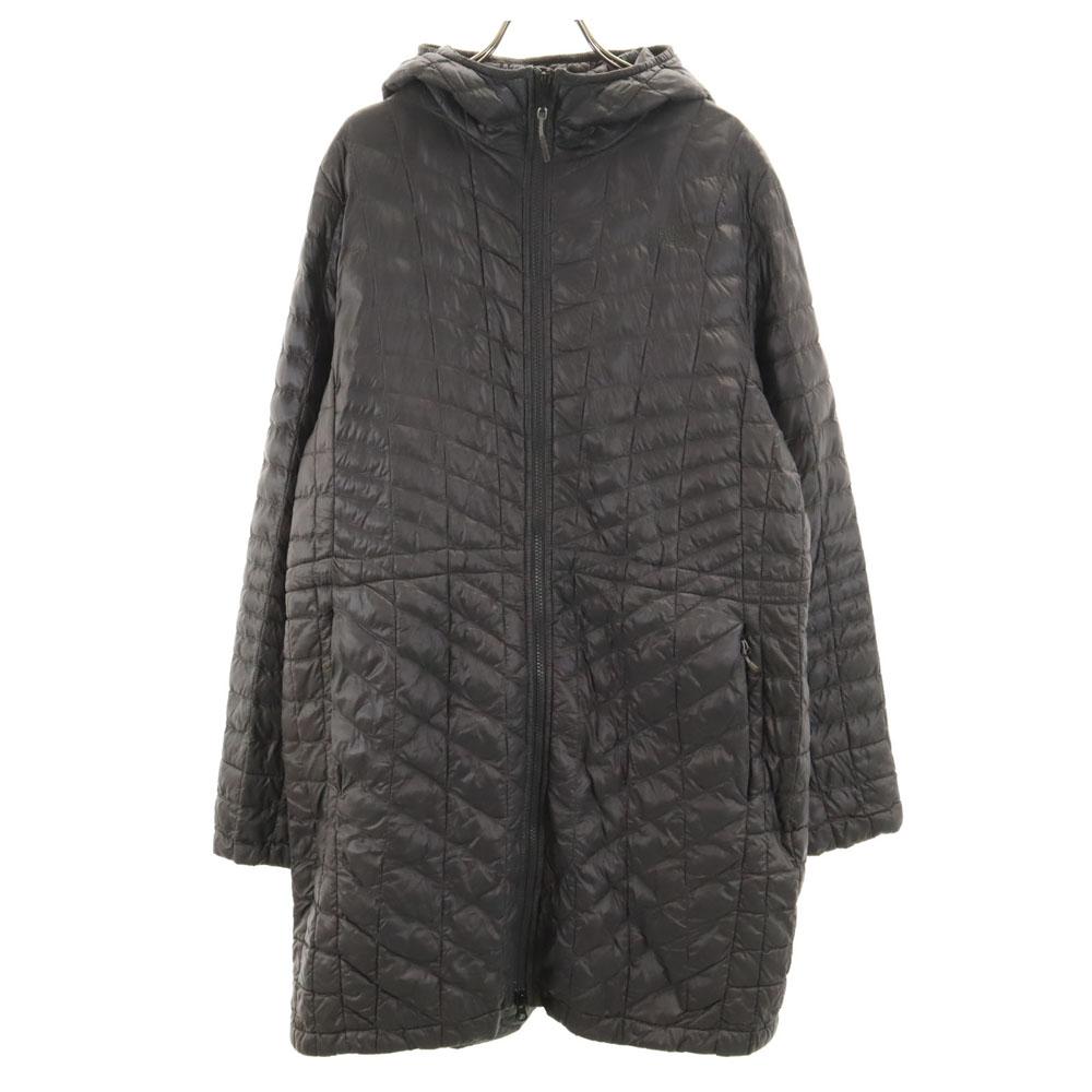 

THE NORTH FACE Quilted coat XL Charcoal gray Outdoor Padded Women Used