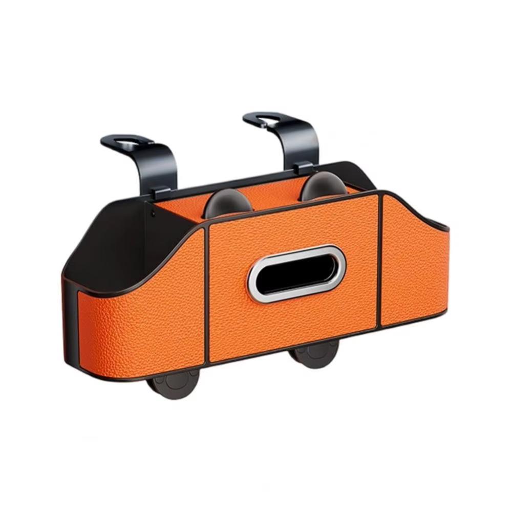 With Tissue Box Headrest Hanging Storage Box With Cup Holder Car Seat Cup Holder  Car Backseat