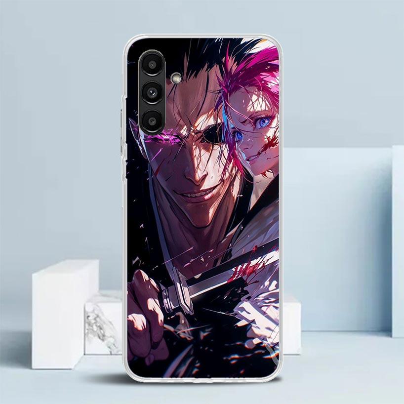 Zaraki Kenpachi Bleach Phone Case For Samsung Galaxy A17 A37 A57 A16 A15 A14 A13 A56 A55 A54 A53 A36 A35 A34 A33 A26 A25 A24 A23
