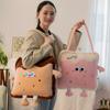 Cartoon Portable Pillow Quilt 2-in-1 Pillow Blanket Office Nap Pillow Car Folding Dopamine Pillow