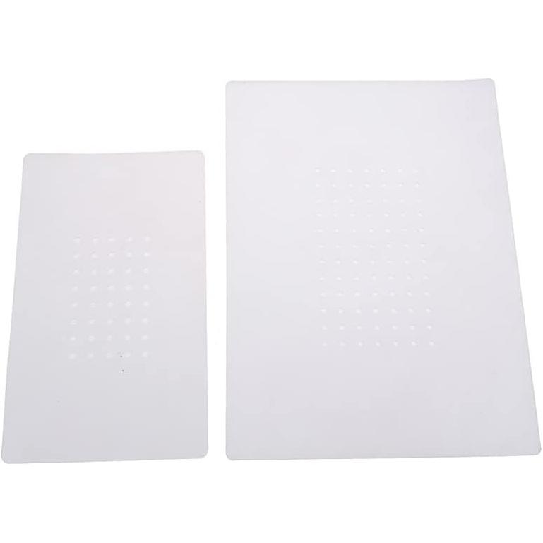 2Pcs Silicon Rubber Pad Non-Slip Mat For Pad Cellphone LCD Screen Vacuum Suction Separator High Temperature Silicone Pad (Color : A)