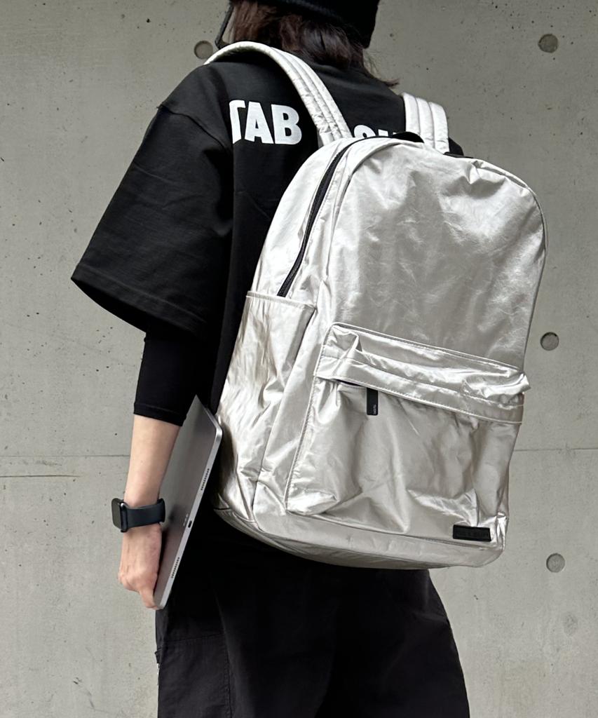 Tab N Shift Cloudy Backpack - Silver