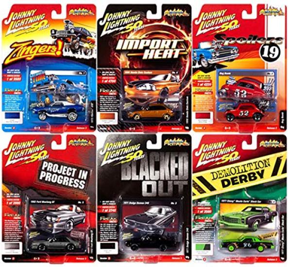 Johnny Lightning Street Freaks A 1977 Chevrolet Monte Carlo 164 Ver. Green/Black