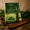 6x Zederholz Räucherstäbchen Handgerollt Masala 12 Stück