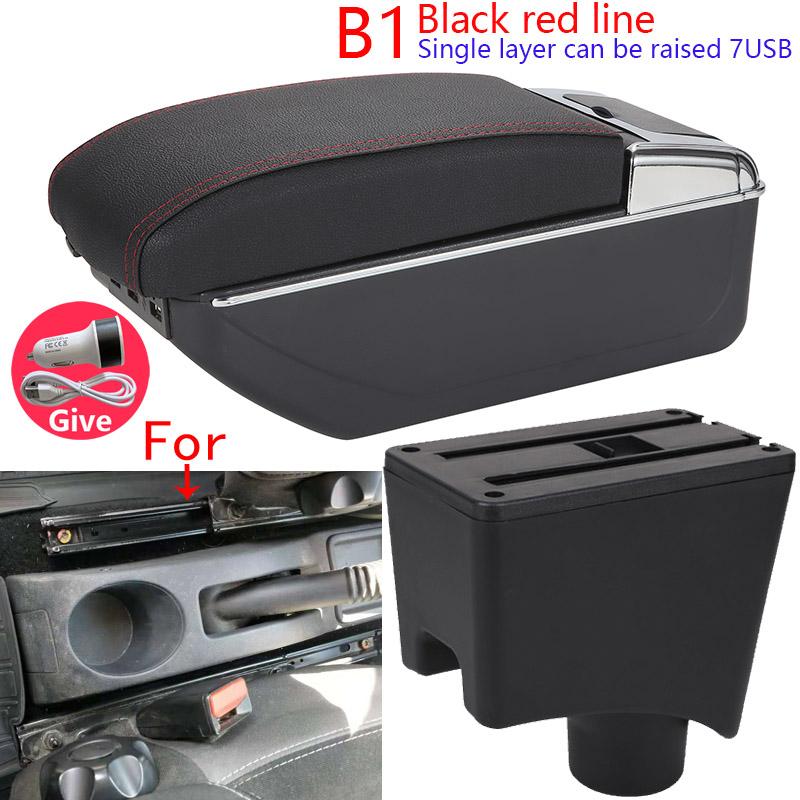 For Dacia Renault Sandero Logan 2 Armrest For Nissan Almera G15 Car Armrest box For Lada LARGUS Storage box Car Accessories
