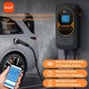 32A Electric Vehicle Car Charger EVSE Wallbox Wallmount 7.6/11/22KW Type2 Cable IEC62196 APP Control EV Charging Station