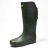 High tube rain shoes men's and women's non-slip waterproof shoes thick sole wear-resistant long tube water boots outdoor wading rubber shoes fashion