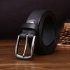 3.3Cm Wide Italian First-Layer Cowhide Belt Men'S Genuine Leather Retro Fashion Simple Casual Jeans Belt Men