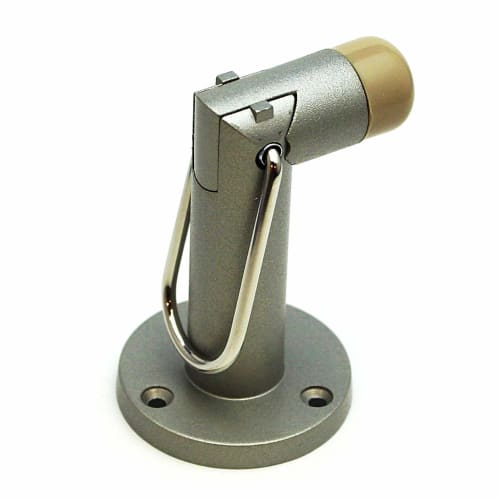 

Waki Sangyo One-Touch Dual-Use Door Stop, Architectural Fittings, Silver, BH-802