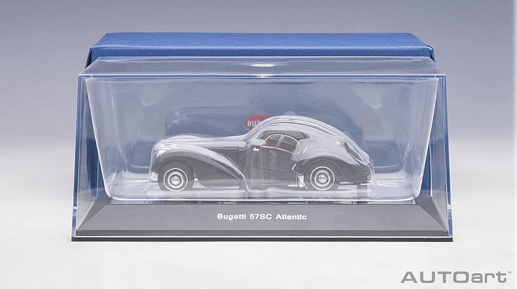 AUTOart Bugatti Type 57SC Atlantic 1938 Wheel Finished Product 50946 1/43 Black/Disc