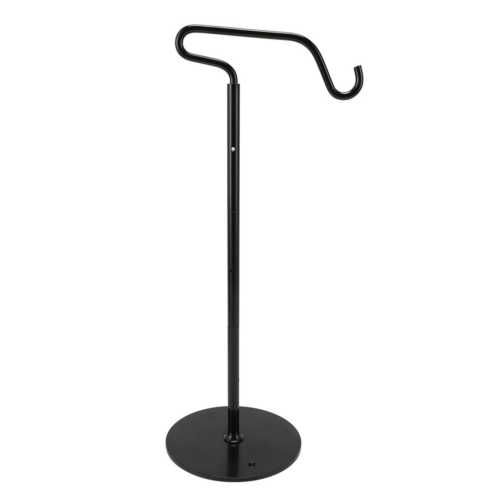 Camping Light Stand Pole with Hook Adjustable Height Folding Aluminum Alloy Camping Lantern Pole Hanger for Outdoor