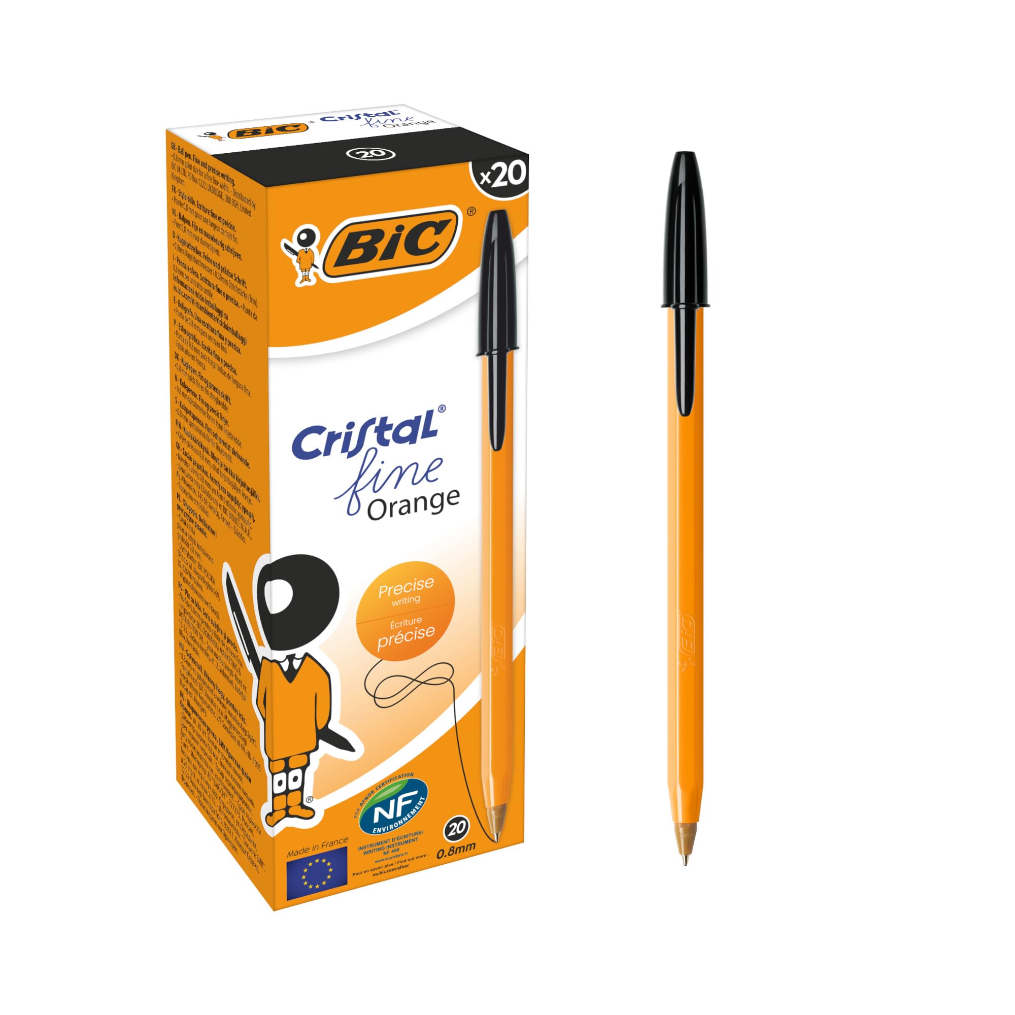 

BIC ORANGE CRISTAL FINE BLACK 101144