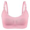 Seamless Front Closure Push-Up Nursing Maternity Bra - Plus Size, Anti-Sagging, Postpartum & Breastfeeding Support