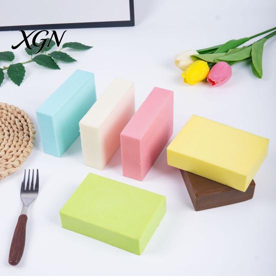 Stress Relief Food Toy Squeeze Toy, Slow Rebound Sensory Hand Therapy Squeezing Simulated Pinch Fidget for Home Office Relaxation Soft Simulation