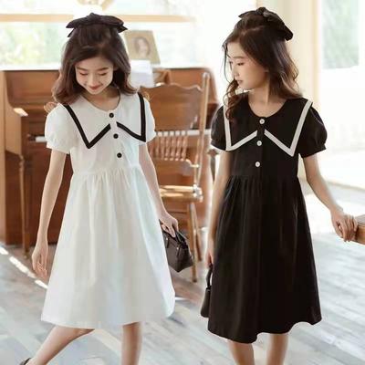 Letní Dívčí Šaty pro Teenagery Dětské Ležérní Školní Šaty Kostýmy Párty Princezna Dětské Oblečení Vestidos
