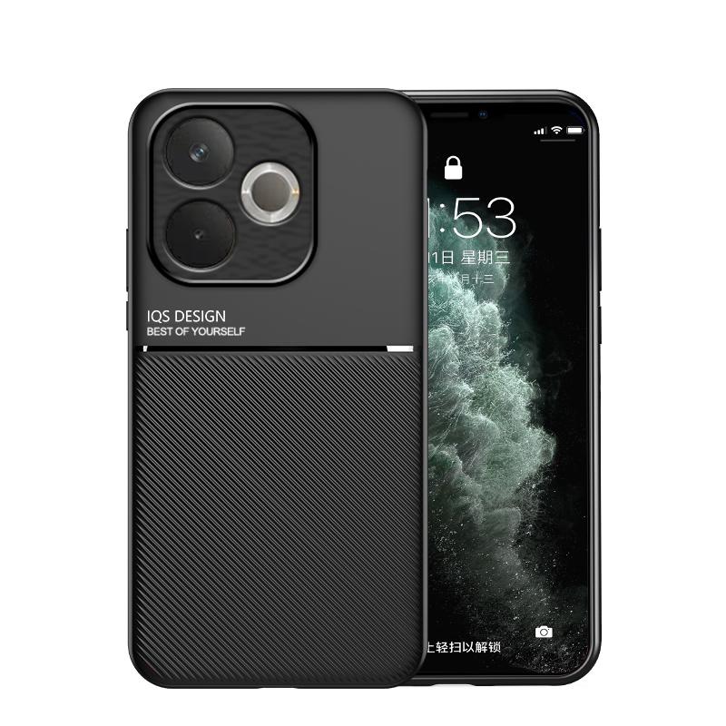 For OPPO A5 Pro Textured Magnetic Four-corner Full Coverage Shockproof and Drop-resistant Phone Case