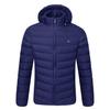 Winter Men's Smart USB Abdominal Back Electric Heating Warm Down Cotton Jacket