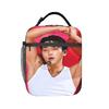 Choi San Bad Ateezs Accessories Insulated Lunch Tote Bag For Travel  Food Box Portable Cooler Thermal Lunch Boxes